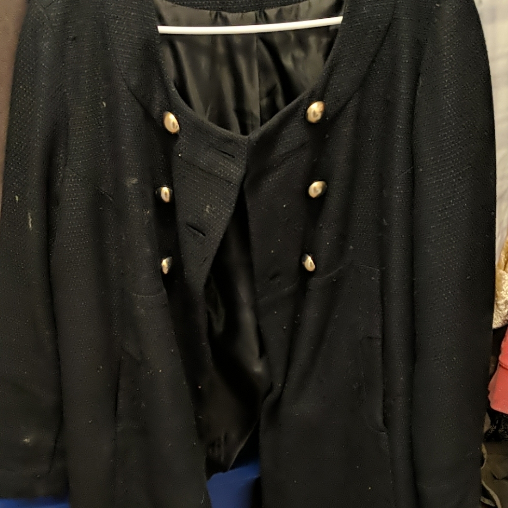 black vintage jacket
